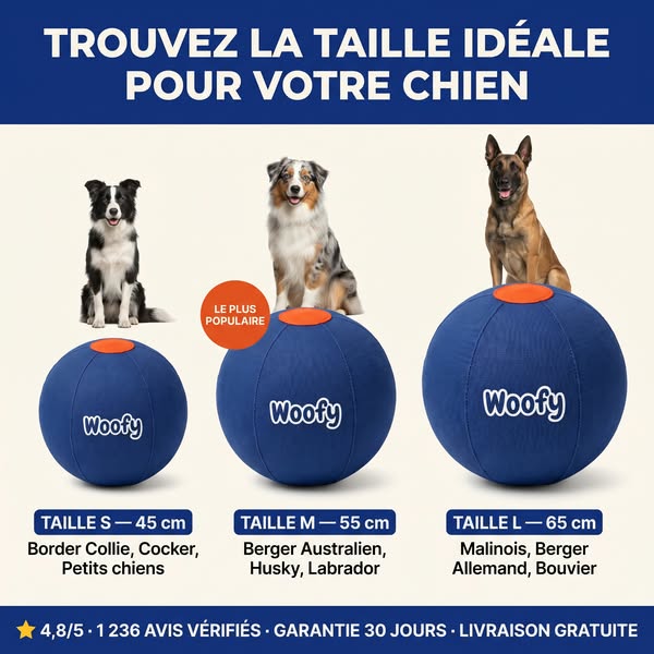 La balle qui s'adapte à toutes les races