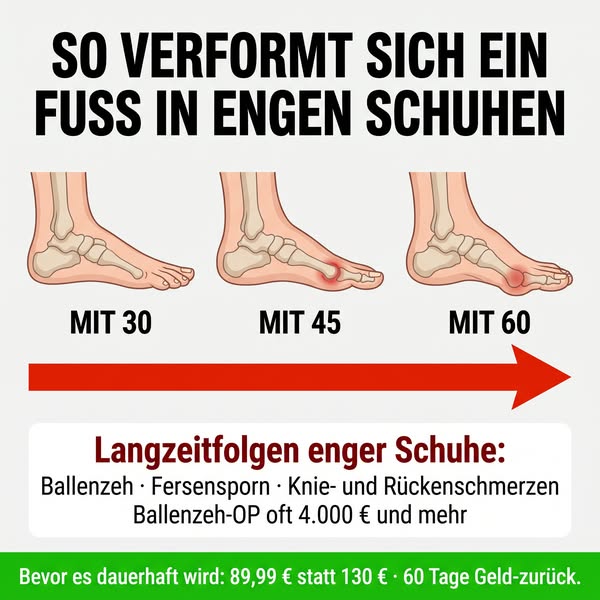 Sorgenfrei laufen, den ganzen Tag