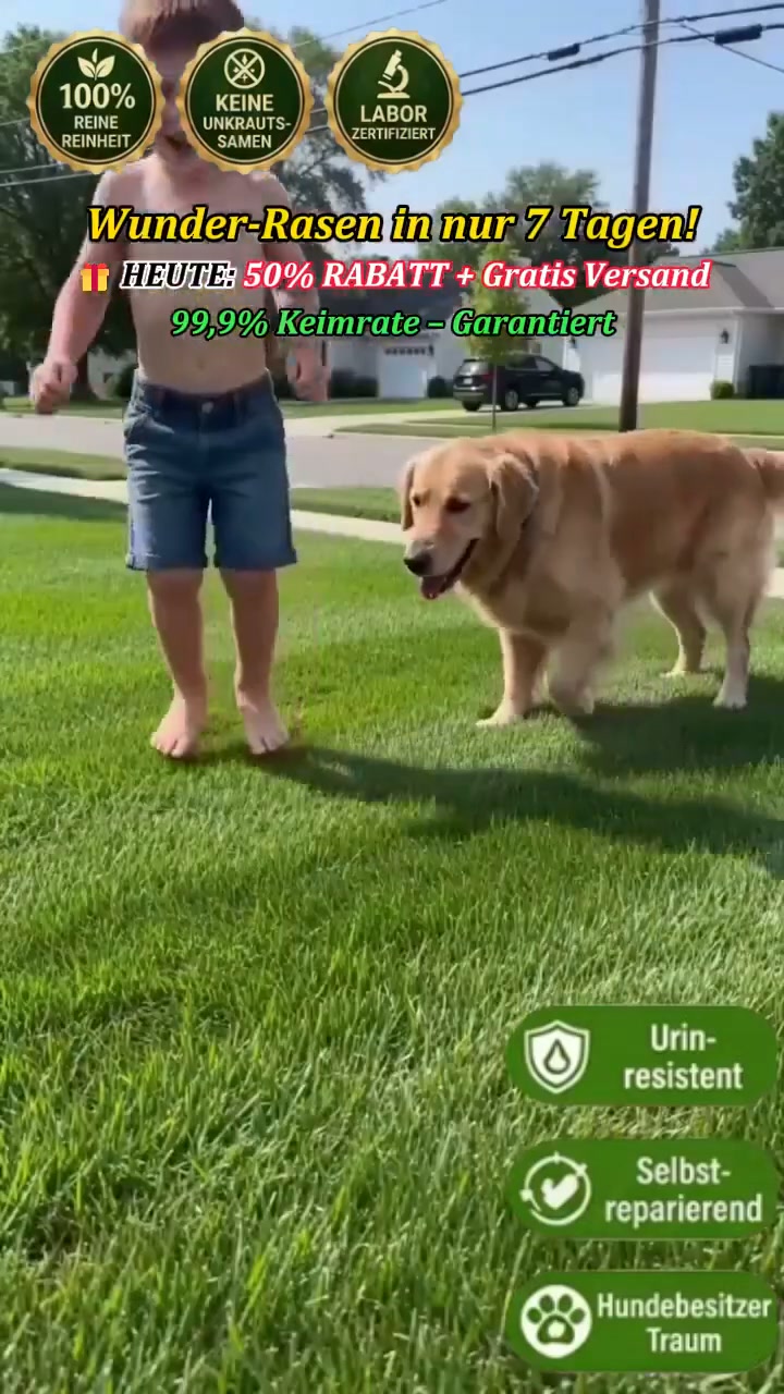 Der Rasen, den Ihr Nachbar bewundert