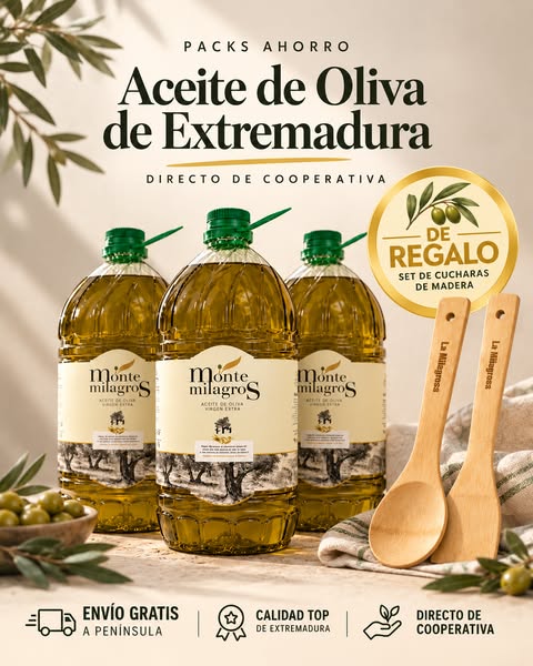 PROMOCIÓN OCTUBRE: AOVE + REGALO.