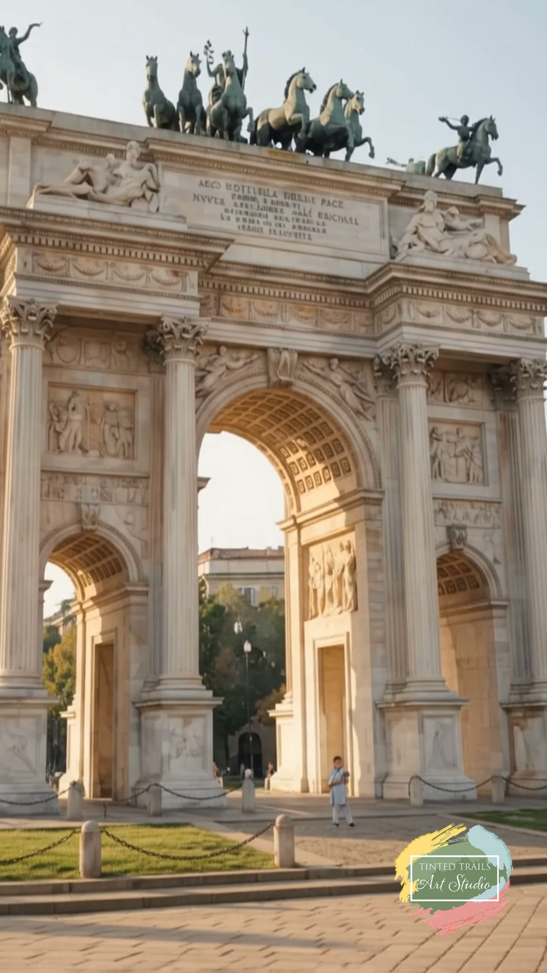 The Arch at the Edge of Milan