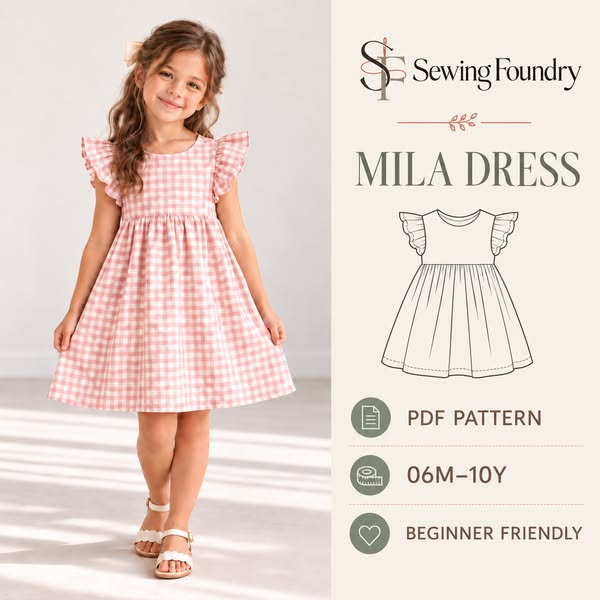 Mila Dress Sewing Pattern