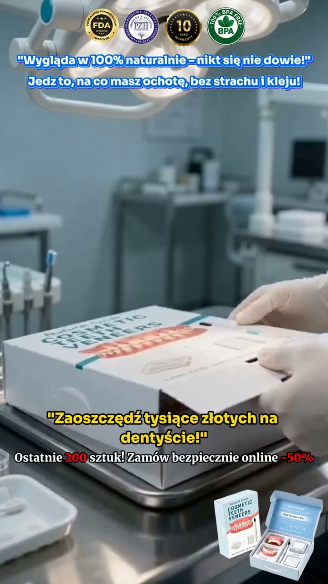 Volta a sorrir com confiança
