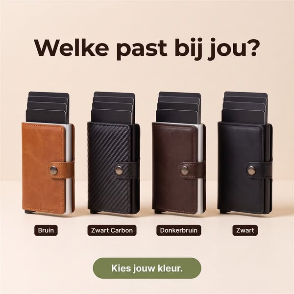 Weg met die dikke portemonnee