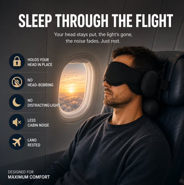 Your best sleep starts before you land