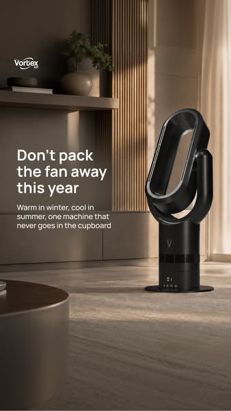One fan for the unpredictable UK weather