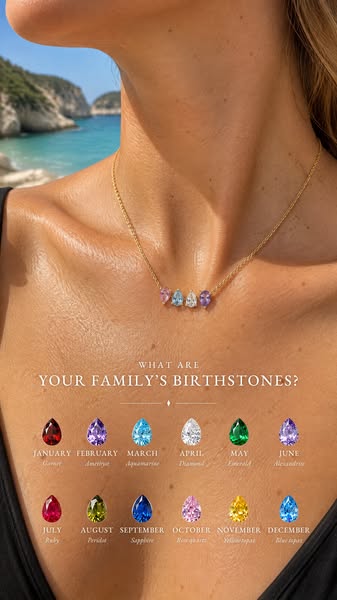 Your whole family, one necklace