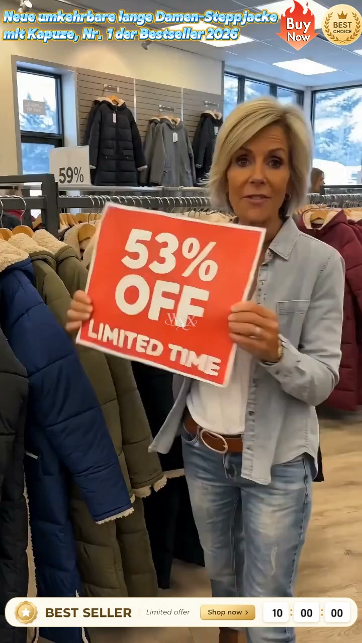 50%Rabatt!!!Winterliche Kunstfell-Parka für Damen
