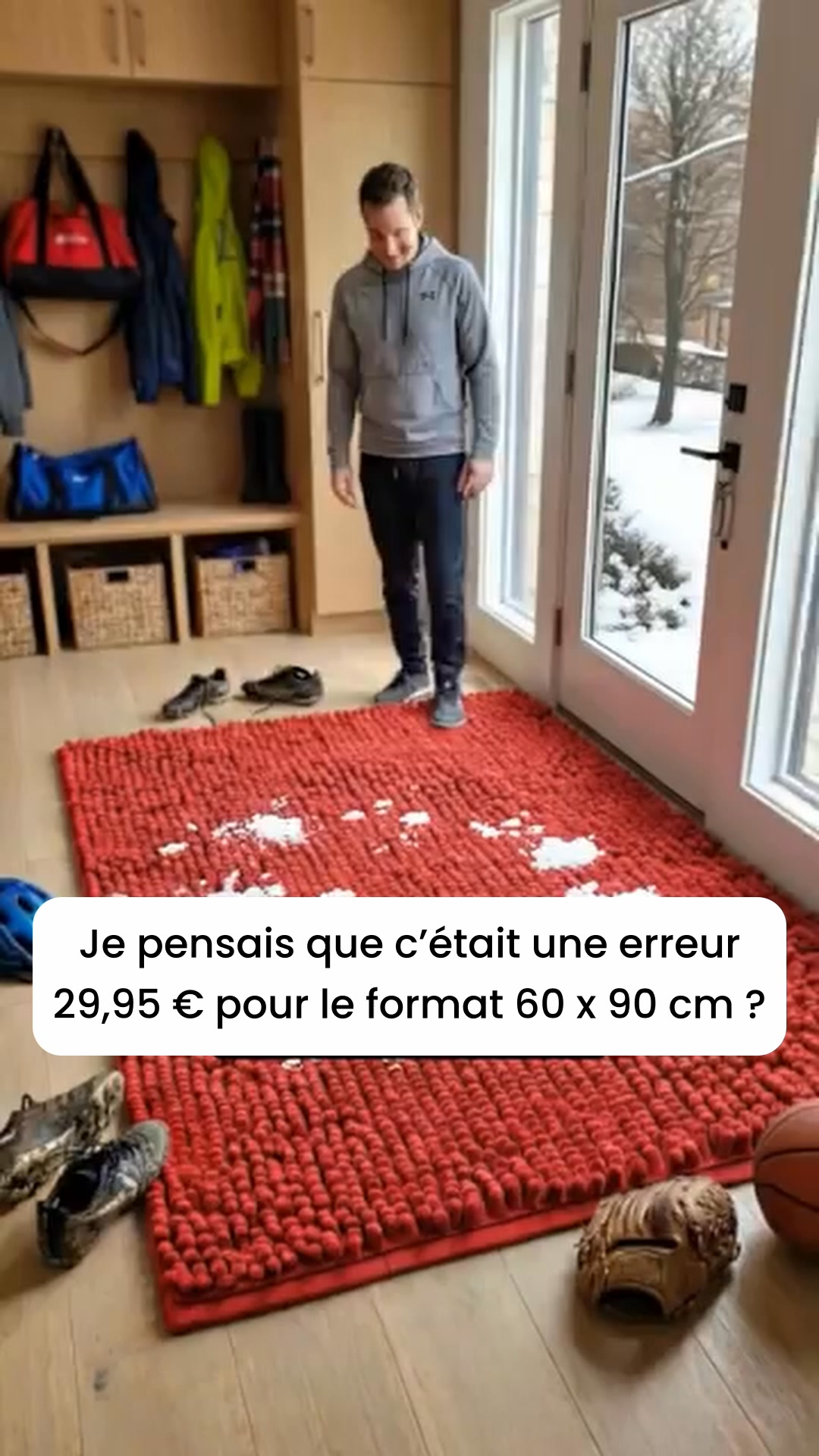 Finis les pattes sales