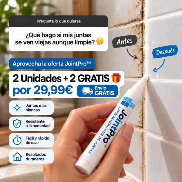 Lápiz Renovador de Juntas para Azulejos - JointPro