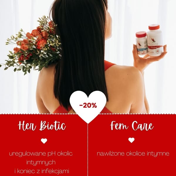 Zniżka 20% na ZESTAW DLA KOBIET dla zdrowia okolic intymnych