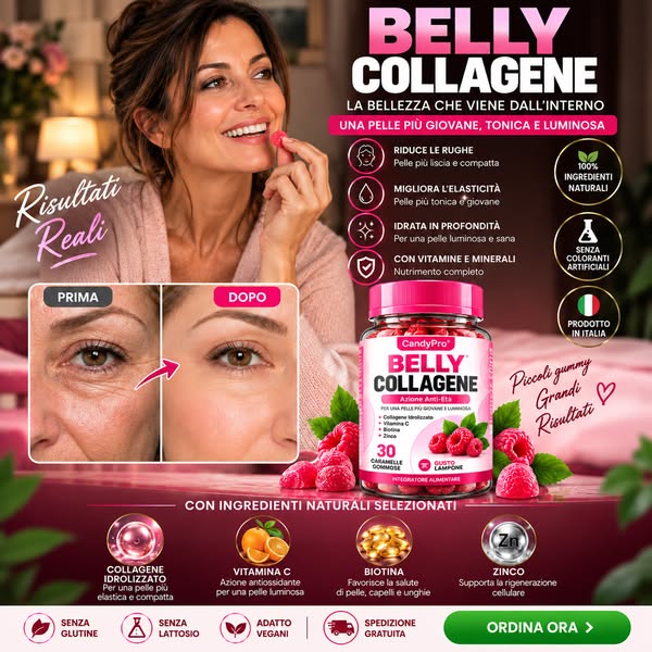 Il collagene che agisce dove le creme non sono mai arrivate