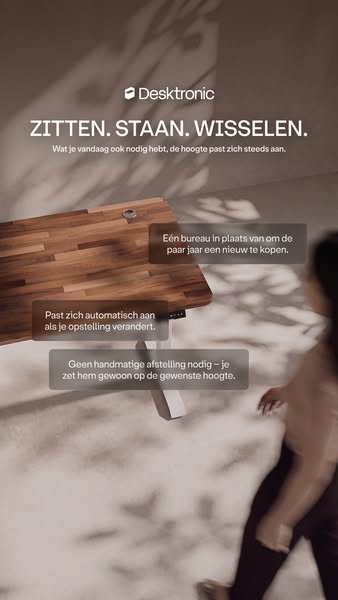 Werk niet meer op de verkeerde hoogte.