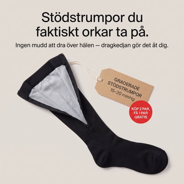 Inget skav. Ingen kamp med hälen. Ingen väntan på hjälp.