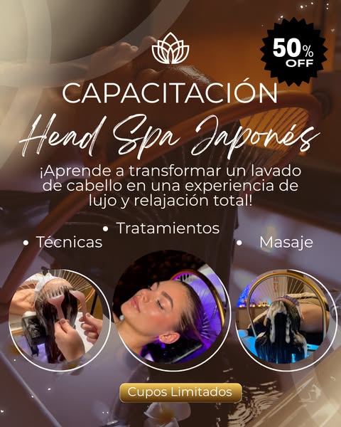 Experta en Head Spa Japones