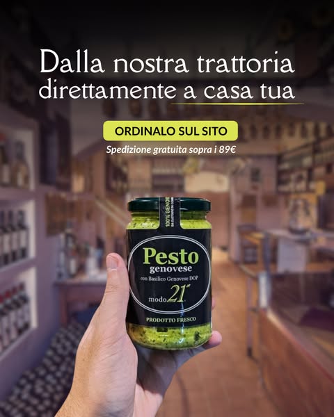Scegli di mangiare pesto fresco