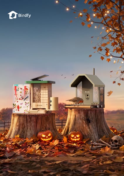 Bis zu 40 % Rabatt auf smarte Vogelhäuser — nur zu Halloween