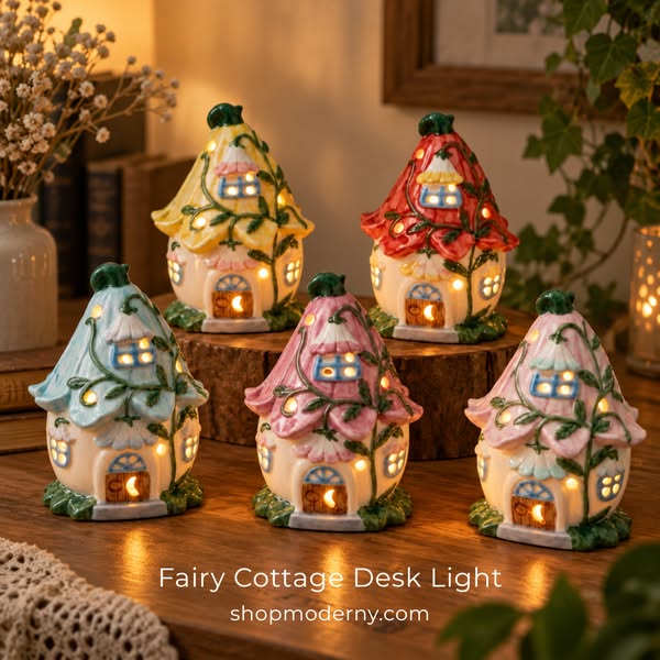 Fairy Cottage Desk Light