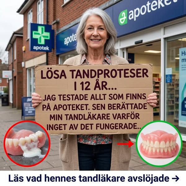 Glappande protes? Ät allt igen.