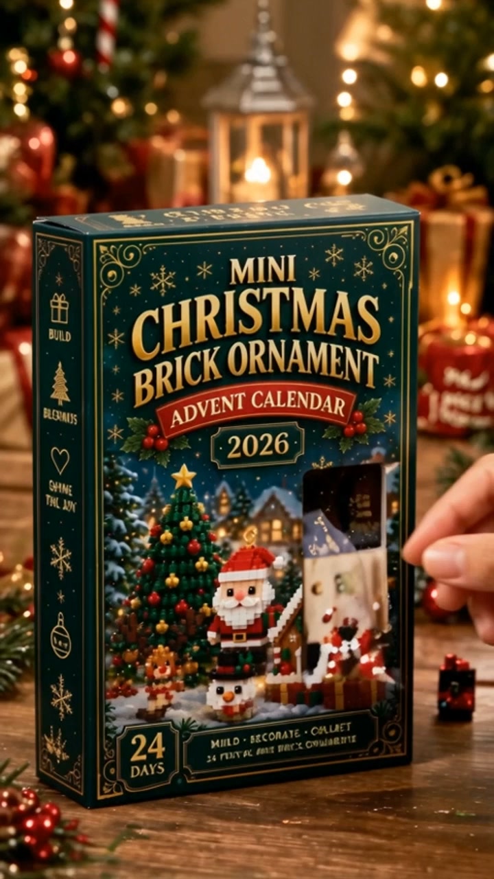 What if you could build a little piece of Christmas every morning?