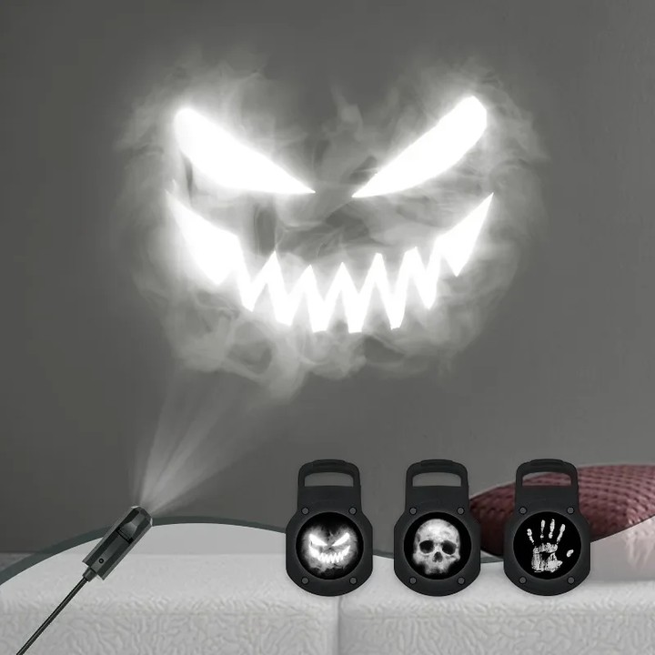 Turn the ceiling into a haunted house.