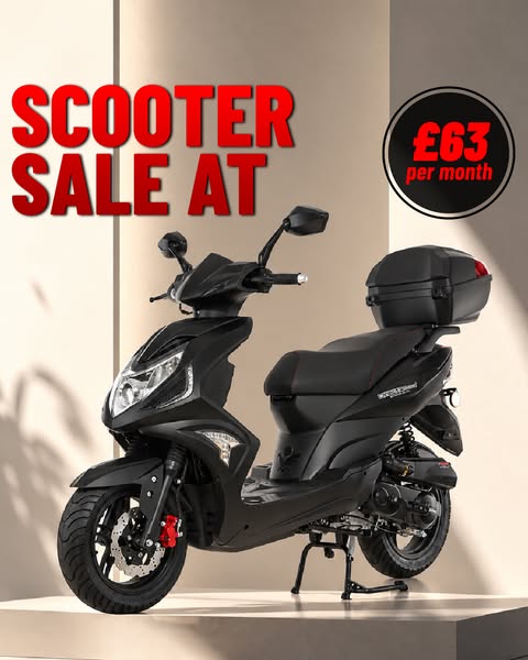 Own a Scooter from Just £63/Month