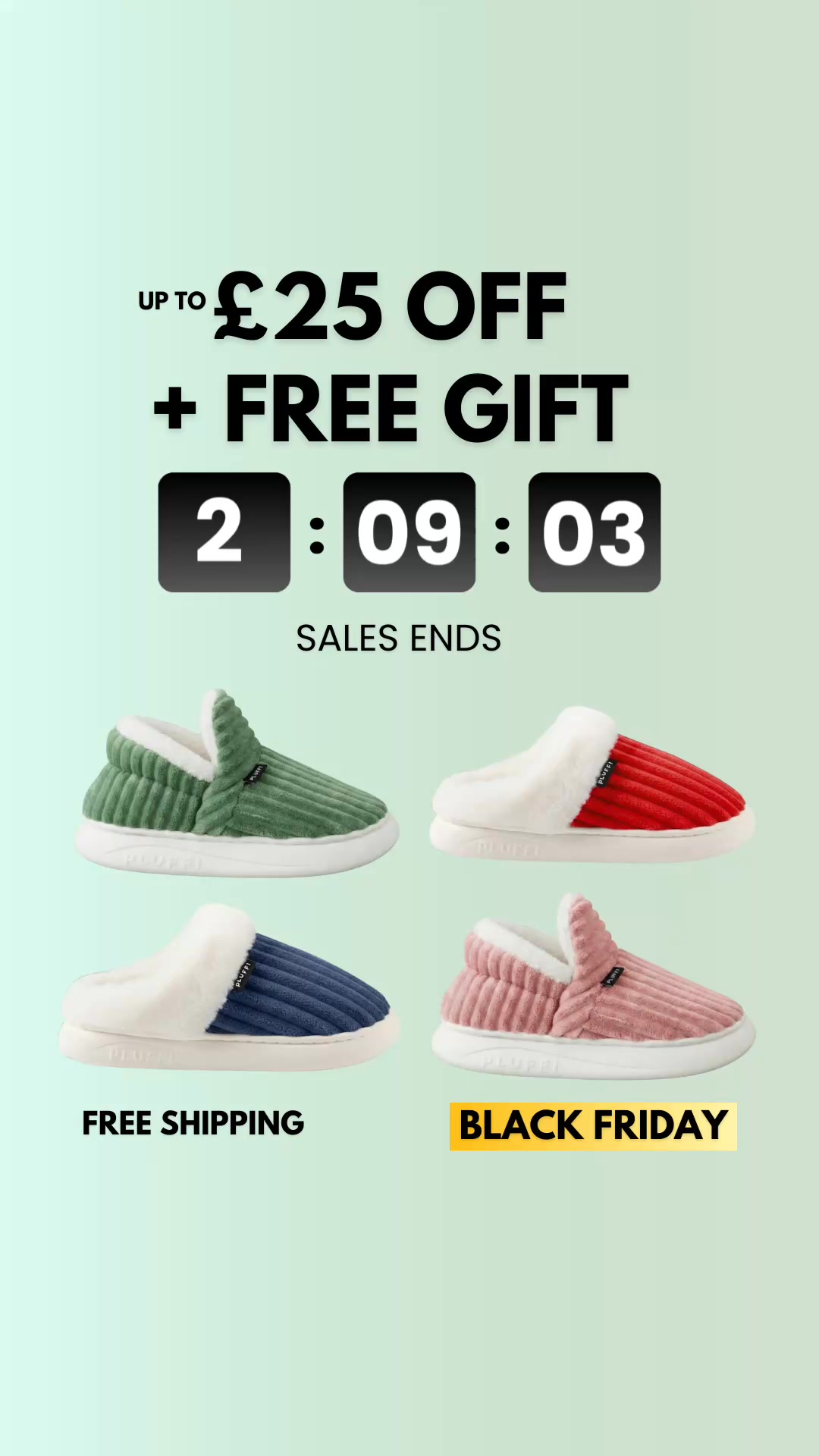 £25 OFF + FREE GIFT