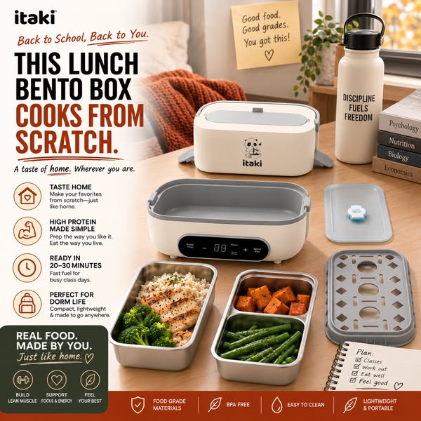 You can now cook your lunch while in class!