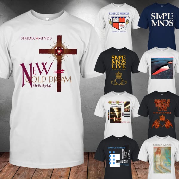 Simple Minds | Custom prints store | T-shirts, mugs, face masks, posters