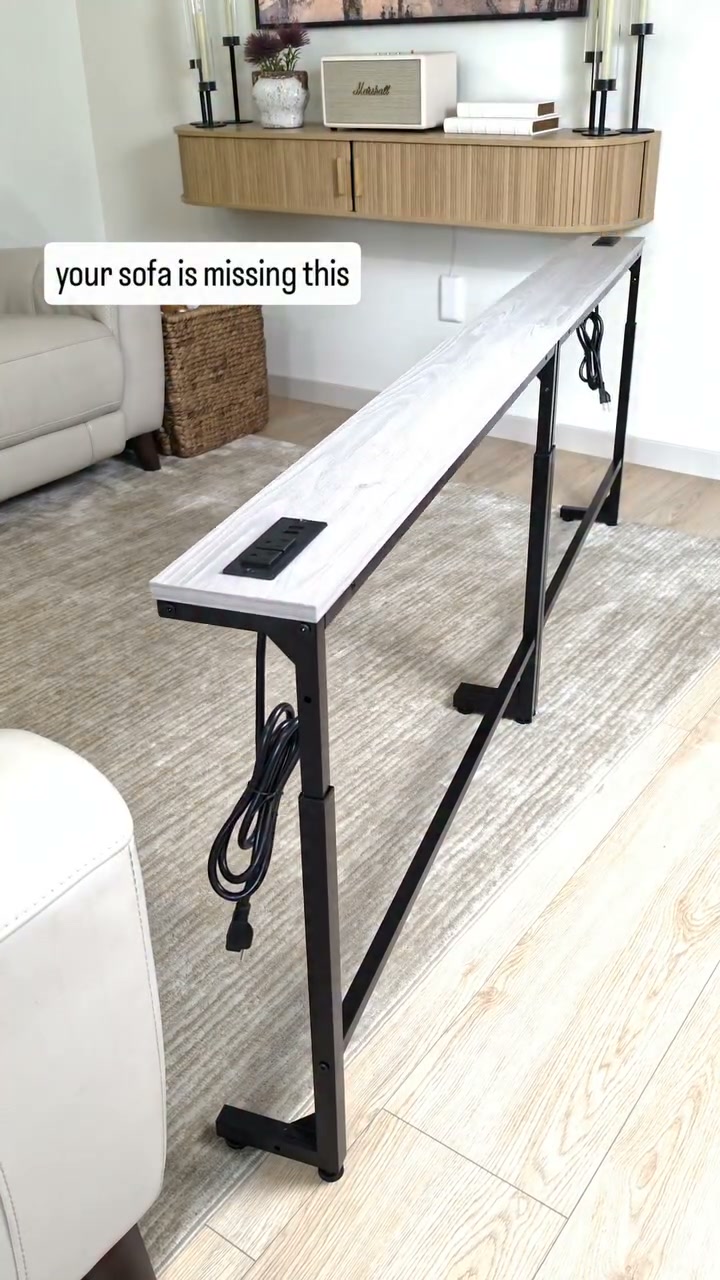 Turn Dead Space Behind Your Couch Into a Charging Station