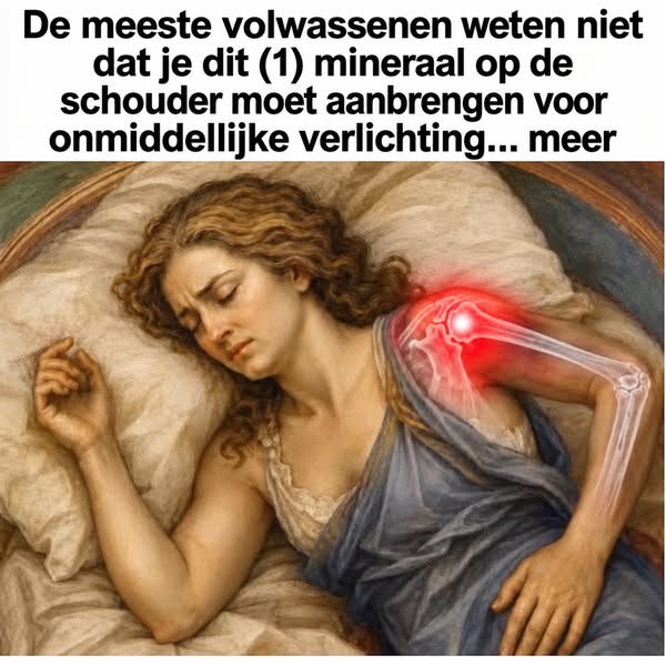 De beste mineraal tegen schouderpijn!