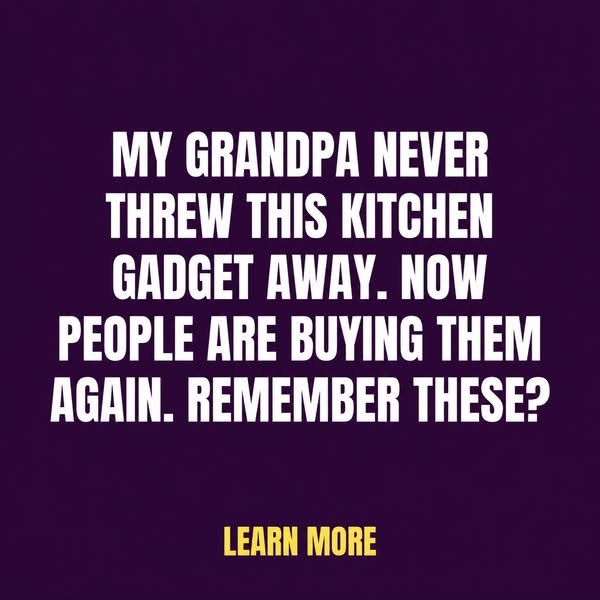 Vintage Kitchen Gadgets Making a Comeback