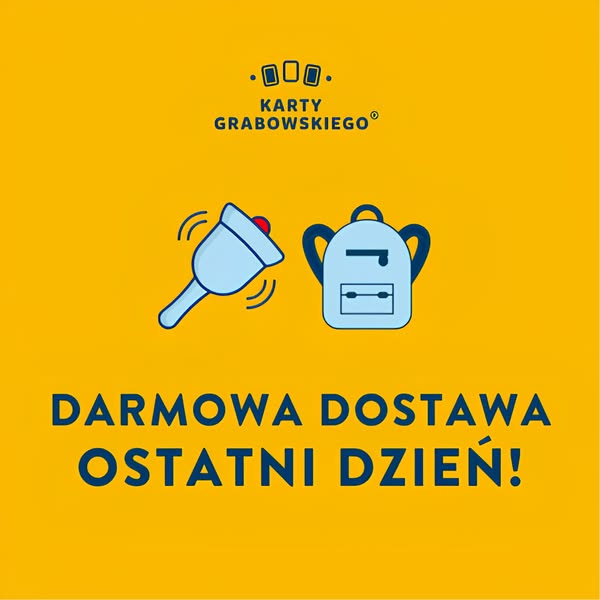 Dostawa za 0 zł DO PÓŁNOCY