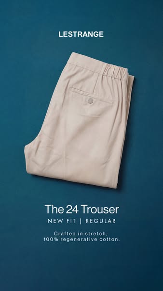New Fit | The 24 Trouser
