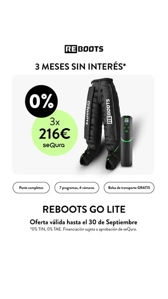 3 meses sin intereses en las botas GO LITE