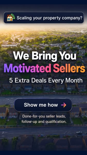 Your competitors aren’t better than you. They’re just speaking to the seller first.