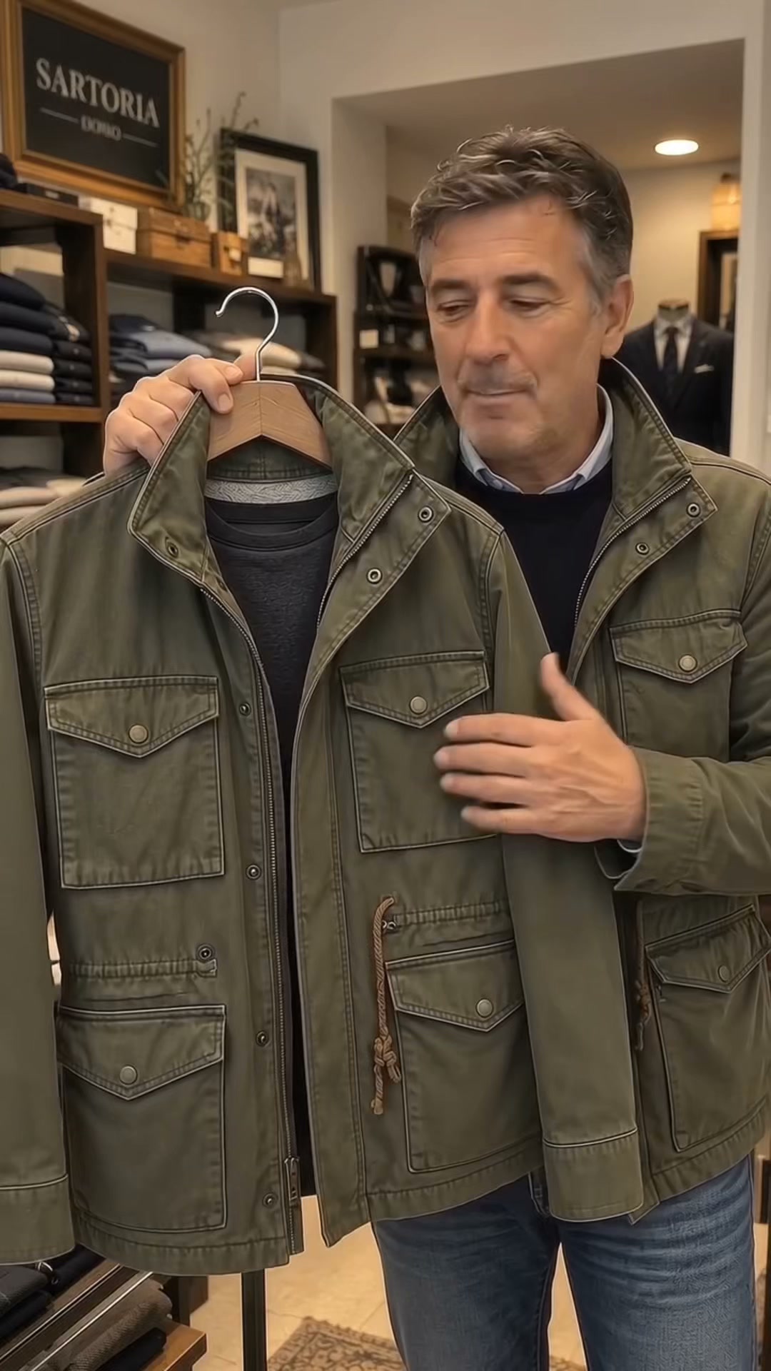 La field jacket di quelle di una volta
