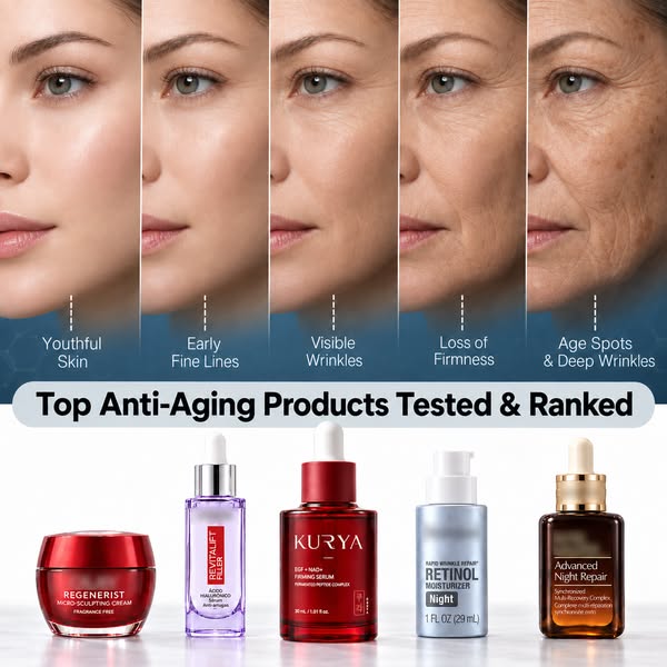 We Tested 5 Products for Sagging Skin — Only 1 Stood Out