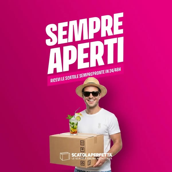 Scatola Perfetta | Acquista Scatole di Cartone