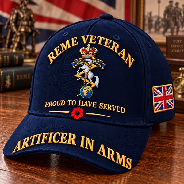 REME Veteran “Proud To Have Served” Tribute Cap