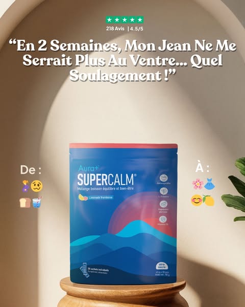 Moins de cortisol, plus de toi, dès aujourd'hui !