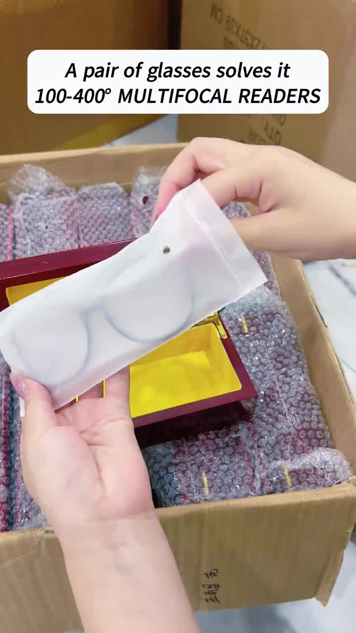 Portable, stylish anti-blue light reading glasses