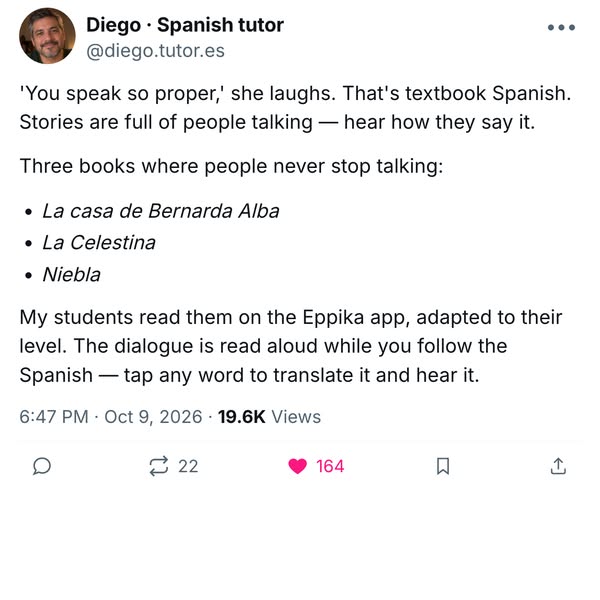 Hear how Spanish is spoken