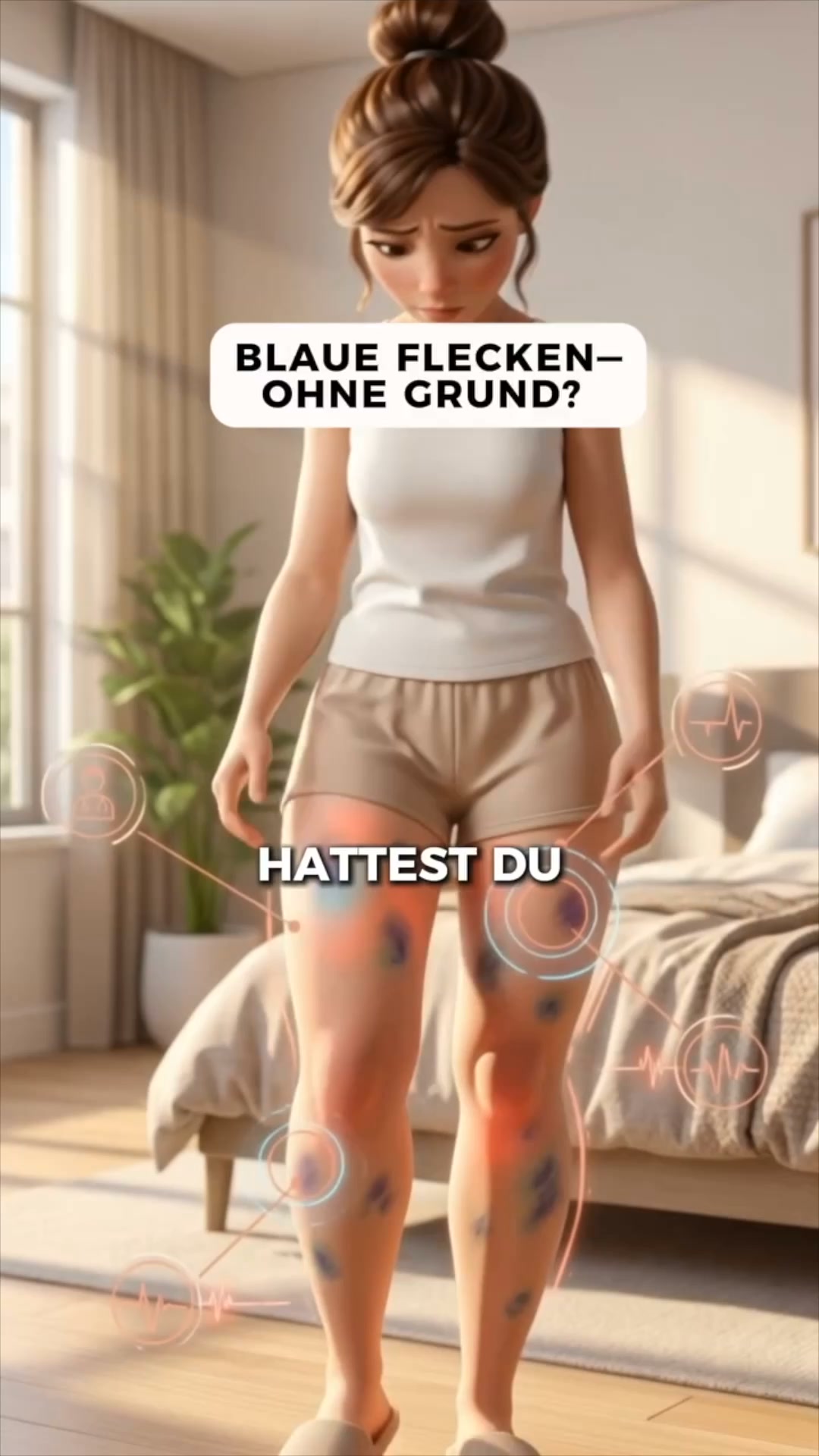 Hör auf, dich dreimal im Spiegel zu prüfen.