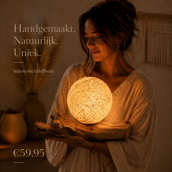Iedere lamp is uniek