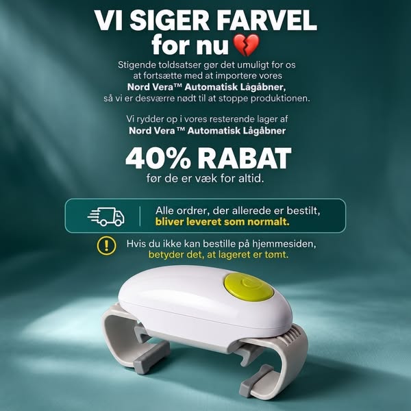 Når lageret er væk, er det væk for altid