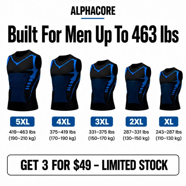 Find Your Perfect Size — S to 5XL