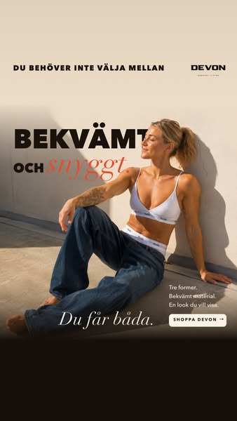Bekvämt och snyggt från 129 kr