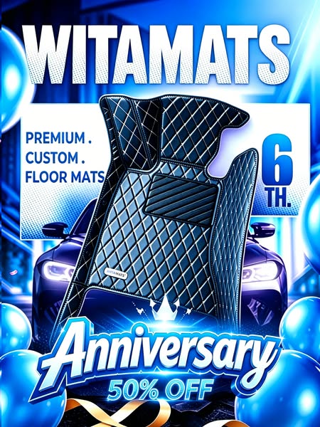 6 YEARS STRONG. 50% + 10% OFF