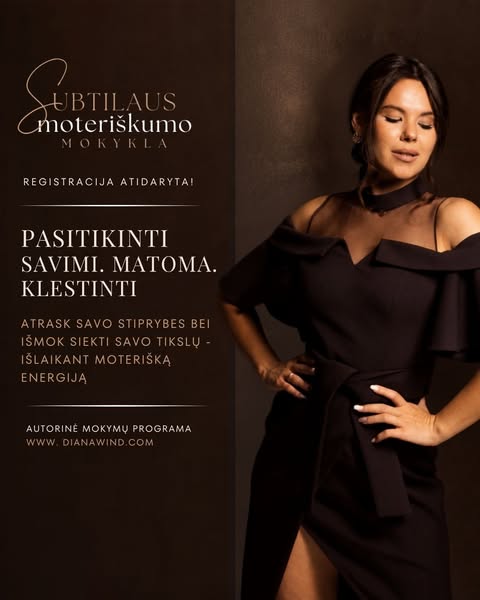 III semestras: pasitikėjimas savimi